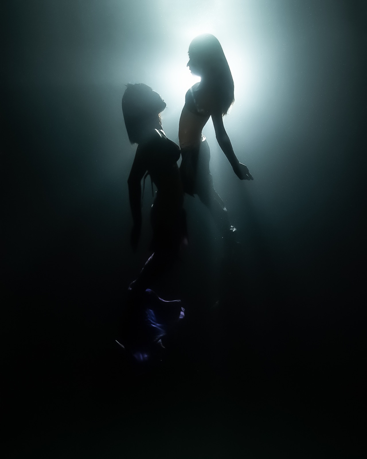 Freediving with a mermaid instructor at Xiaoliuqiu